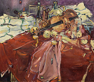 Martwa natura ze skrzypcami, 1996