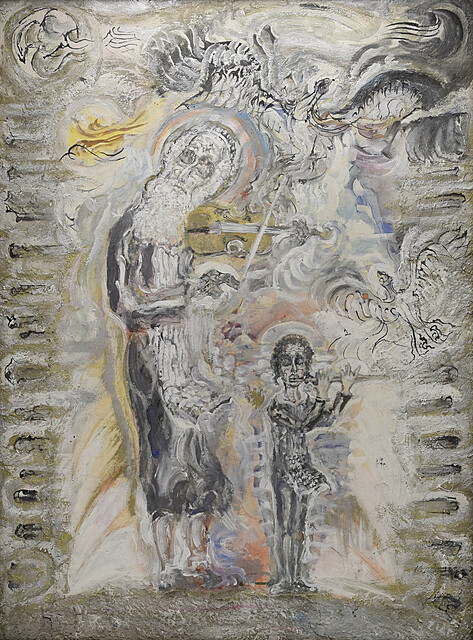 Chór, z cyklu: Judaica, 1996