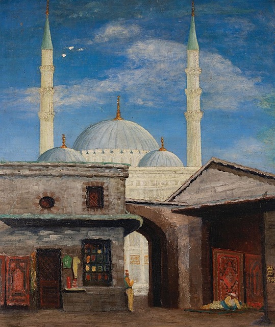 BŁĘKITNY MECZET W STAMBULE, 1939