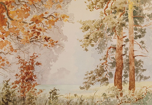 JESIEŃ NA SKRAJU LASU, 1974