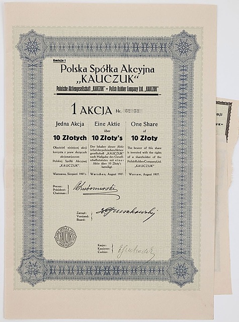 POLSKA SPÓŁKA AKCYJNA „KAUCZUK”