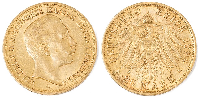 20 MAREK, 1894, Prusy, Berlin, A, Wilhelm II