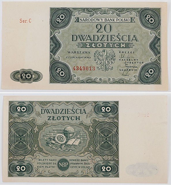 20 ZŁ, 15 lipca 1947