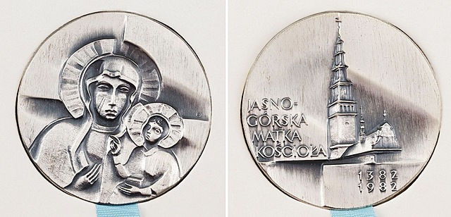 MEDAL, JASNOGÓRSKA MATKA KOŚCIOŁA, Veritas, 1982