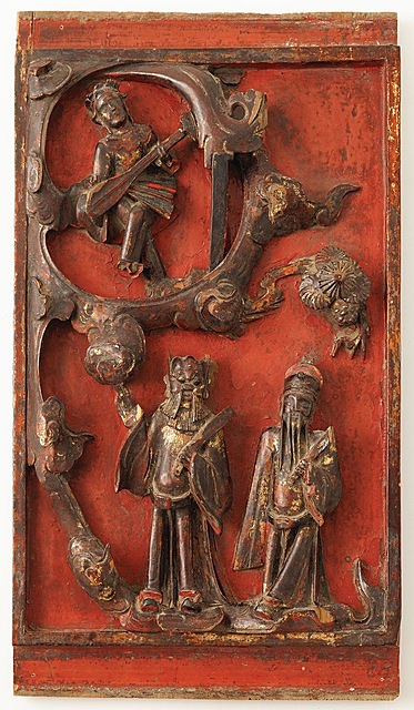 SCENA FIGURALNA, Chiny, XVII / XVIII w.