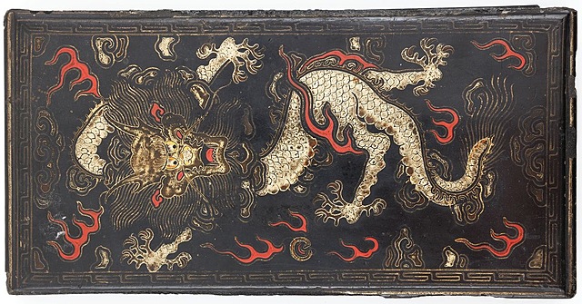 PUDEŁKO NA TUSZ, Chiny, XIX w.
