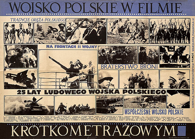 25 lat Ludowego Wojska Polskiego. Plakat propagandowy, 1969