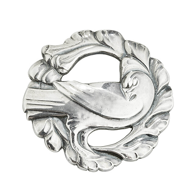 Broszka w stylu duńskiego Art Nouveau, Georg Jensen