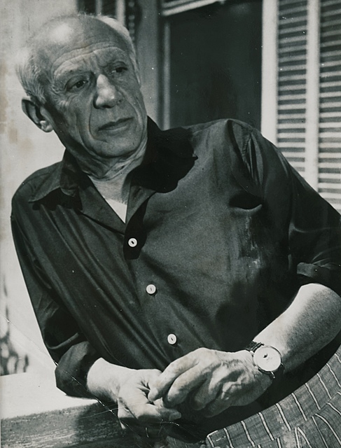 Pablo Picasso, Lazurowe Wybrzeże, 1955 r.