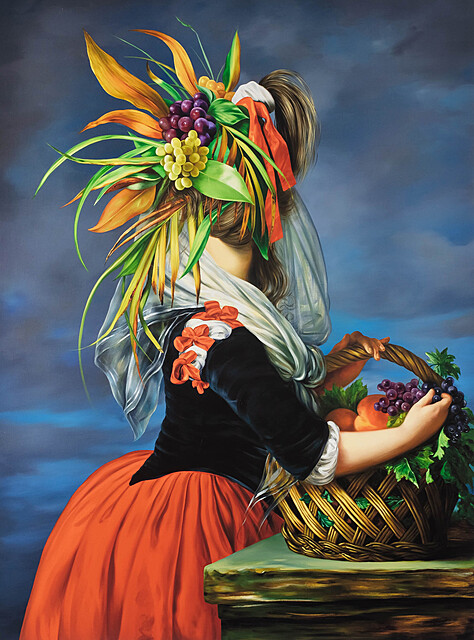 bez tytułu (after Élisabeth Vigée Le Brun), ed. 28/75, 2020