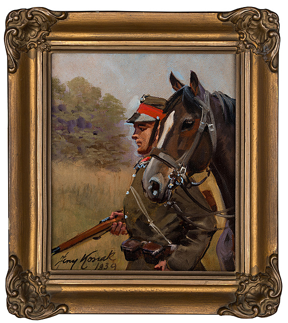 "Ułan z koniem", 1939 rok