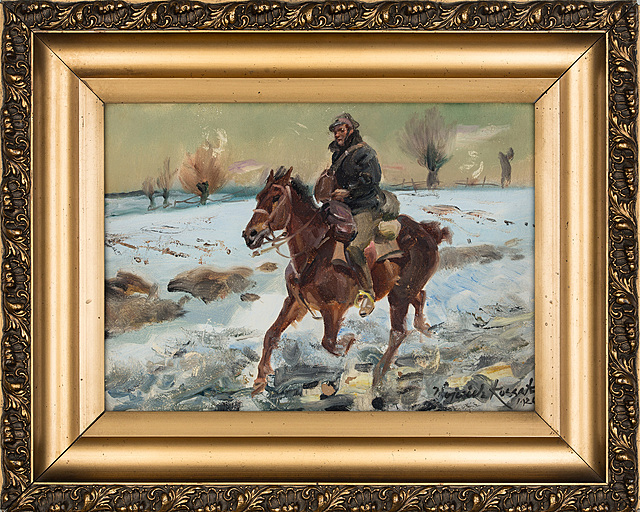 "Ułan z depeszą", 1926 rok