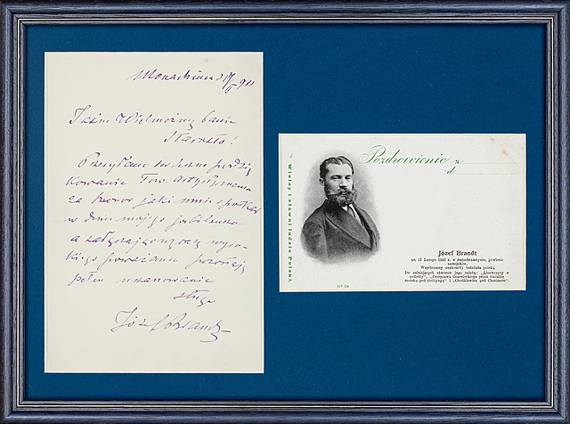 Rękopis z autografem, 1911 rok