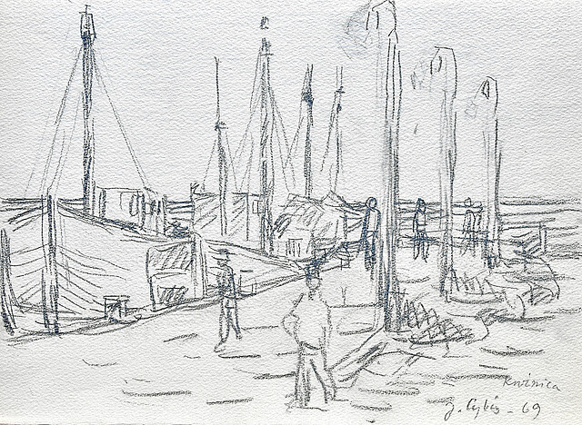 "Przystań w Kuźnicy", 1969
