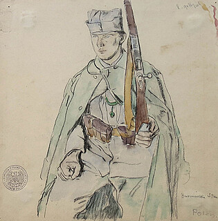 "Żołnierz Legionów Polskich. Stanisław Burzmiński"