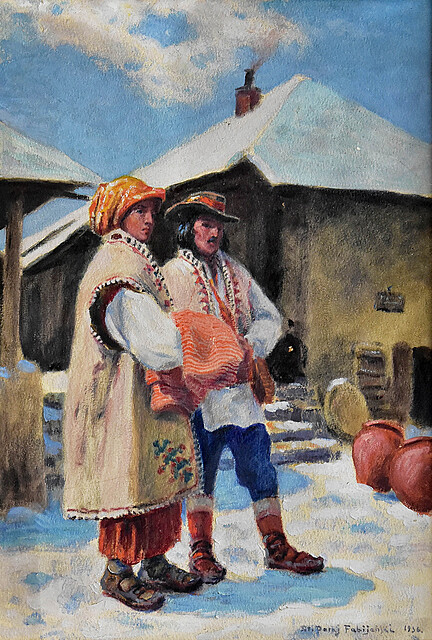 "Hucuł i hucułka", 1936