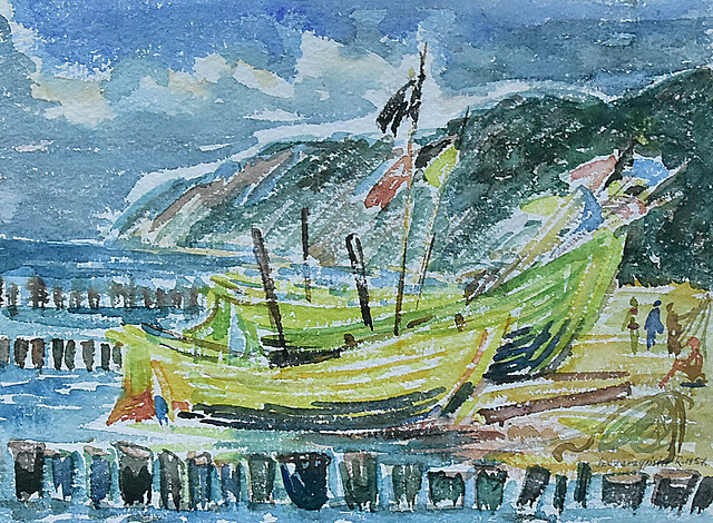 "Międzyzdroje. Kawcza Góra", 1957
