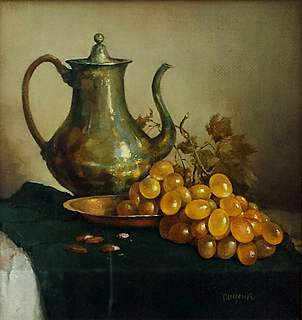 Still life with grapes, 2011