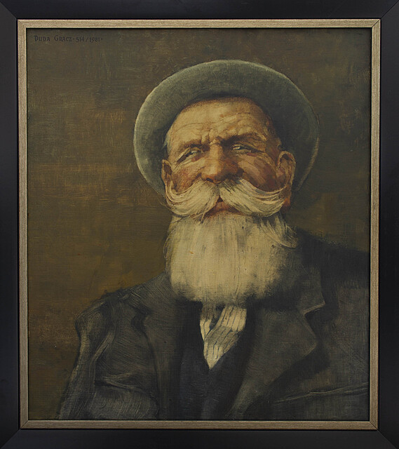 Obraz 514. Portret Leona – kolejarza spod Wadowic, 1981