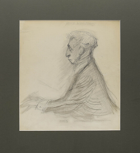 Portret Artura Rubinsteina, 1955