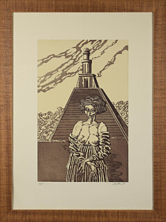 Mauzoleum i kobieta, 1985