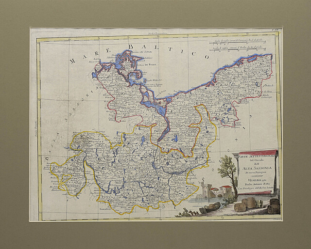 Alta Sassonia, 1780