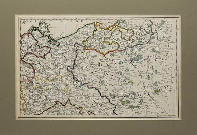 Saksonia, Prusy, Polska, 1780