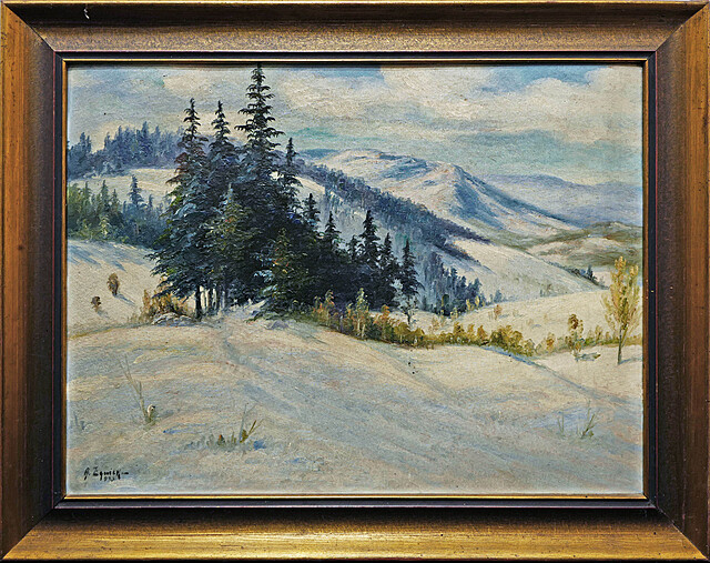 Pejzaż górski, 1973