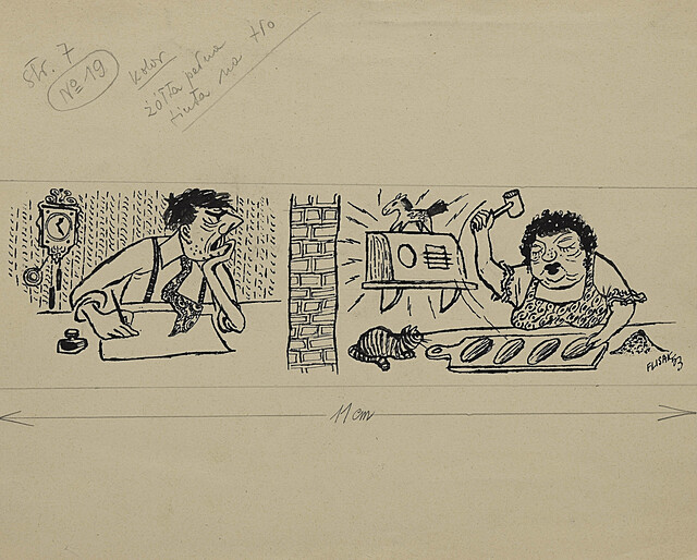 Nadwrażliwy sąsiad i siła spokoju, 1953