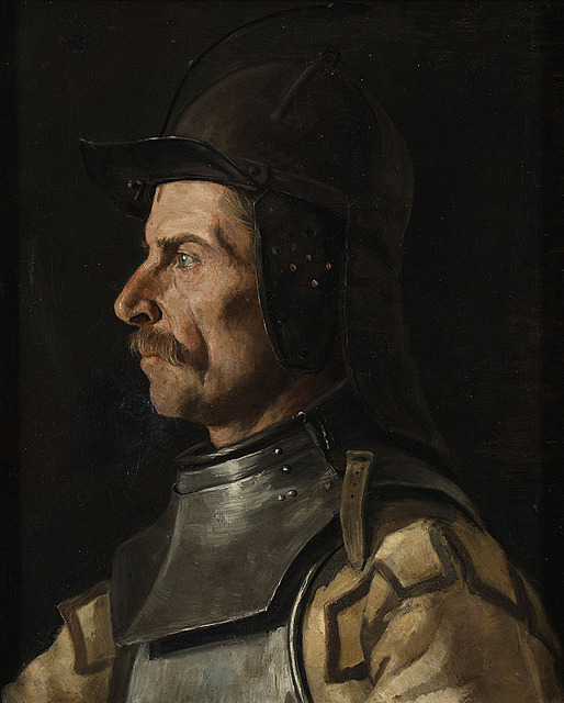 Portret mężczyzny w szyszaku, ok. 1858-1860