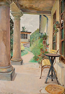 Willa w Lusławicach, 1924