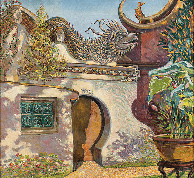Ogród Yu w Szanghaju, ok. 1920-1921