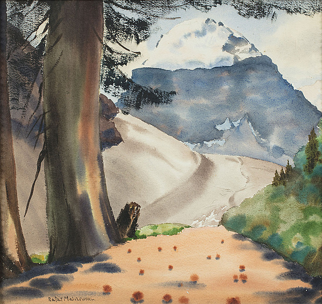 Mount Lefroy w Kanadzie, lata 40. XX w.