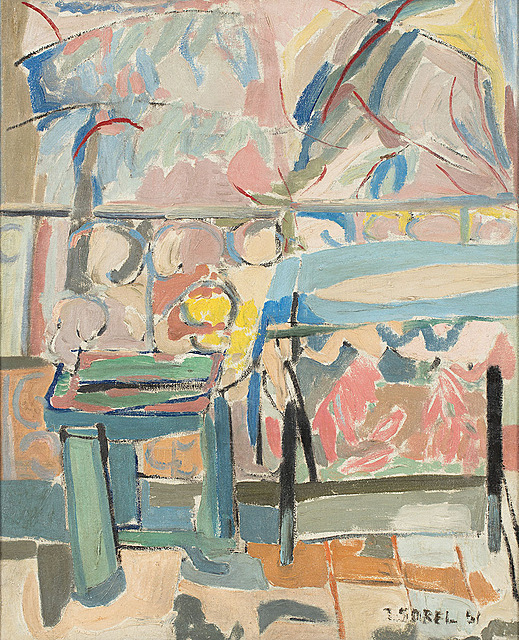 Widok z tarasu, 1951
