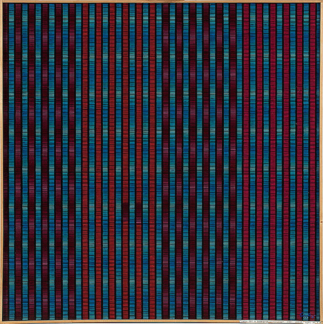Rytm III - niebiesko - czerwony, 1993