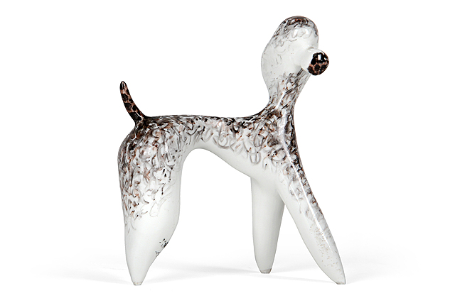 Figurka "Pudel", Fabryka Porcelany "Ćmielów"