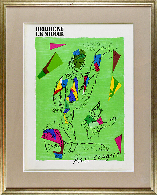 "Derriere le Miroir" No. 147 Chagall - cover, 1979