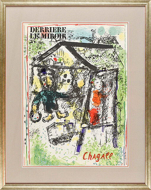 "Derrière le Miroir” No. 182 Chagall - cover, 1969