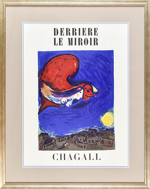 "Derriere le Miroir" No. 27-28 Chagall – cover, 1950