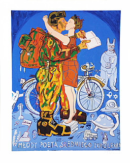 Młody poeta średniego pokolenia, inkografia, 2010