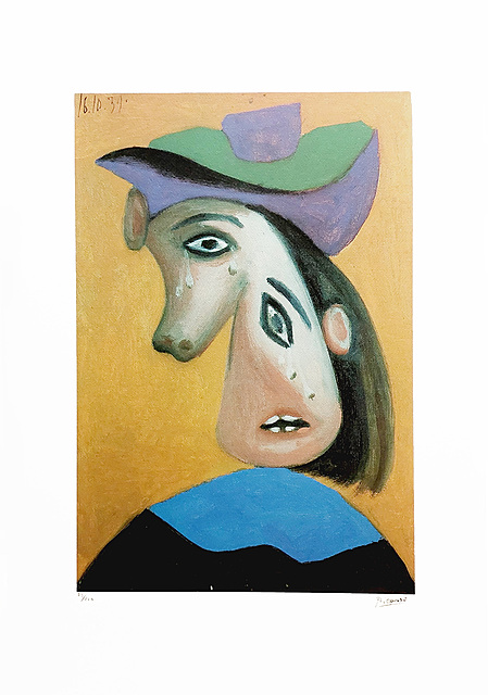 Tête de Femme en Pleurs (Głowa płaczącej kobiety)