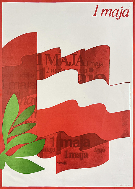 1 maja (większy format), 1989