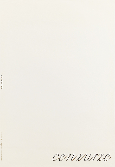 Cenzurze, proj. 1969, druk 1981