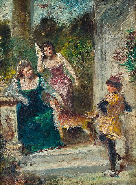 Scena na tarasie