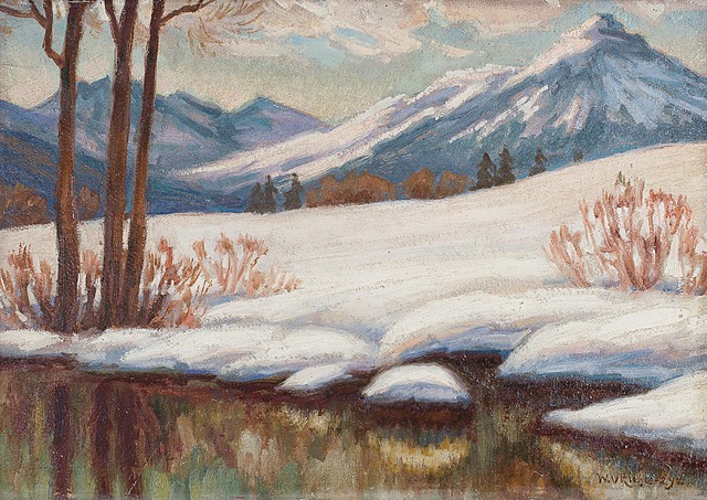 Pejzaż górski zimą , 1929