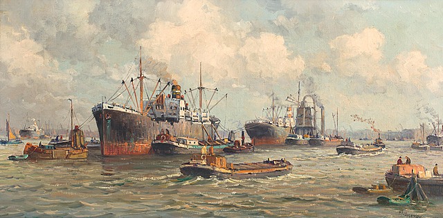 Widok na port