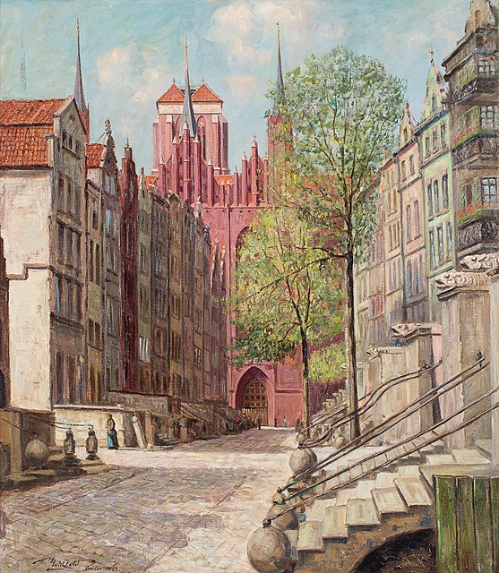 Ulica Mariacka w Gdańsku, 1942