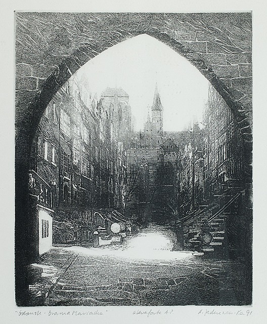 Gdańsk - Brama Mariacka, 1991