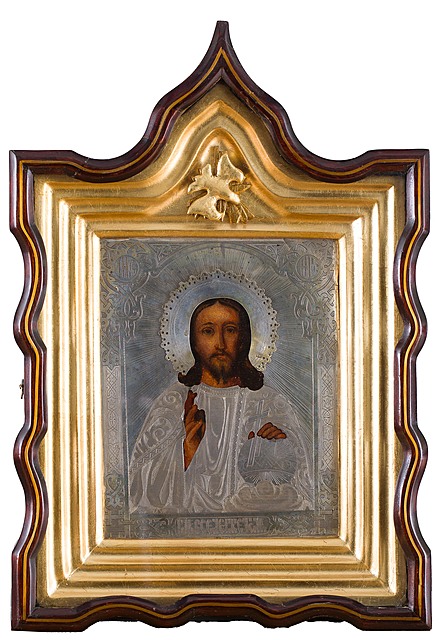 Ikona Chrystus Pantokrator, Moskwa, 1877