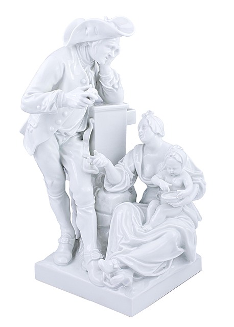 Grupa figuralna,KPM Berlin, XIX/XX w.